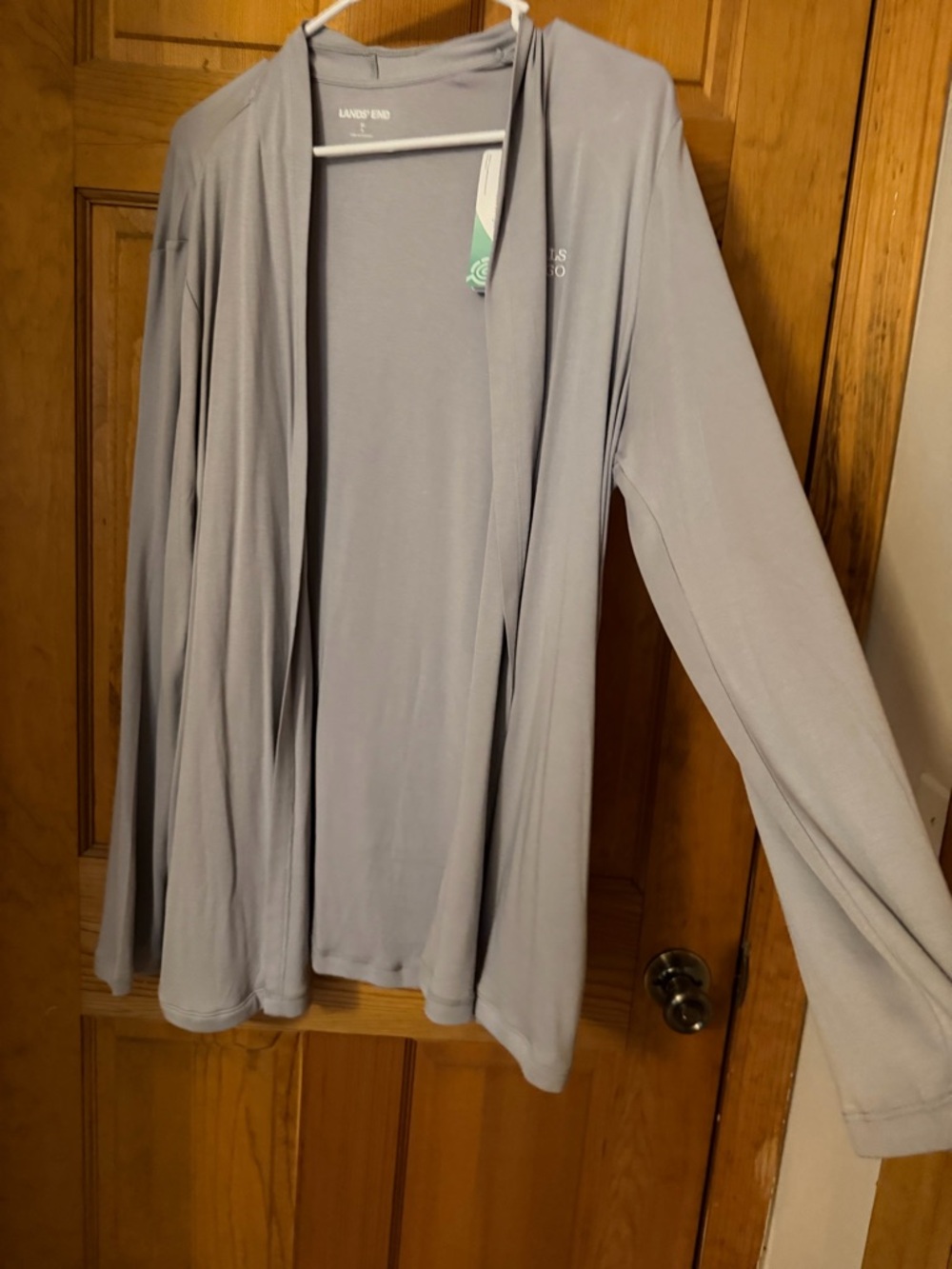 Lands' End Light Grey Sweater